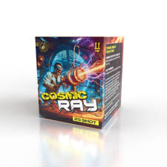 Cosmic Ray from Zeus Fireworks