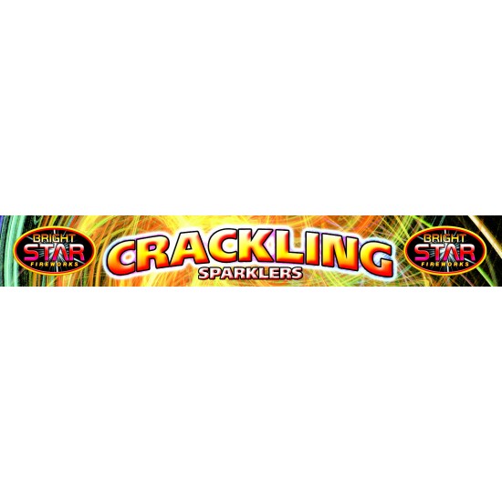 Crackling  Sparklers 10 inch