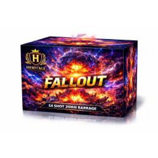 Fallout Barrage by Heritage  Fireworks
