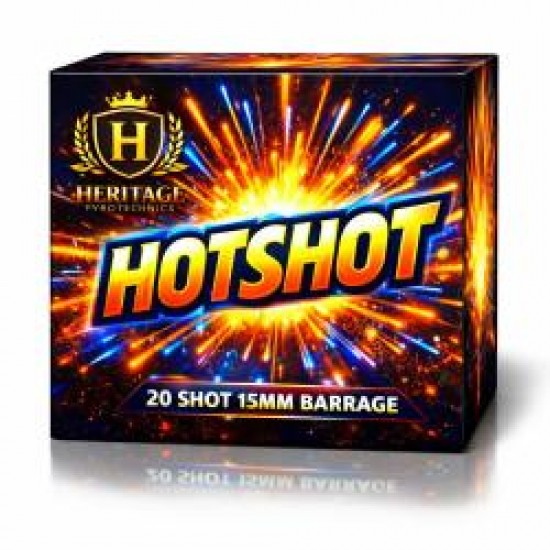 Hotshot Barrage by Heritage  Fireworks