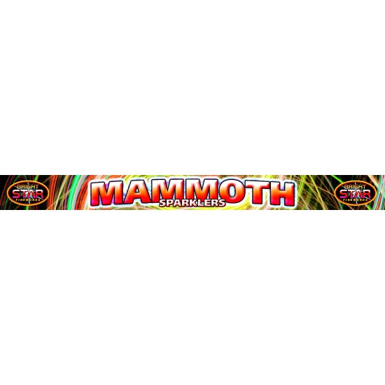 Mammoth  Sparklers 18 inch