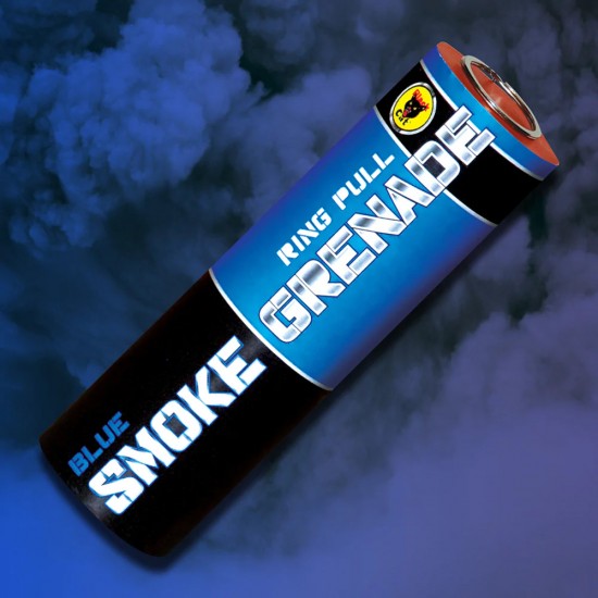 Black Cat Blue Smoke Grenade