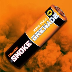  Black Cat Orange Smoke Grenade