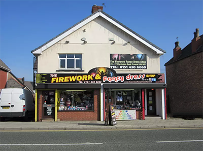 The Prescot shop front