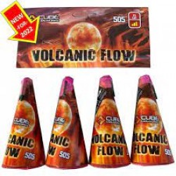 Volcanic Flow Fountain pack by Cube Fireworks