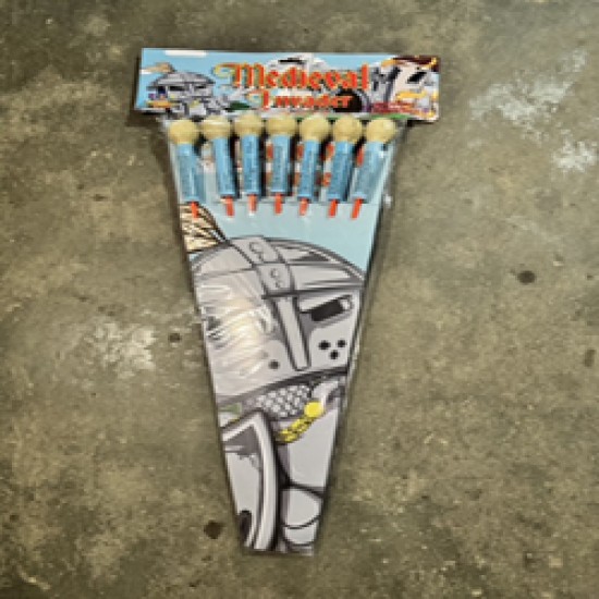 Medievel Invader Rockets by FAB FIREWORKS Medievel Invader Rockets by FAB FIREWORKS