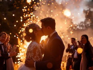 Light Up Your Autumn Wedding with Our Spectacular Fireworks – The Perfect Celebration Finale