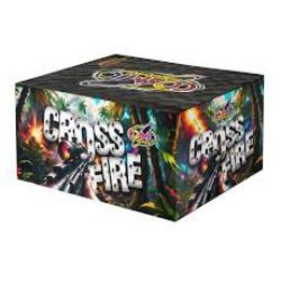 Crossfire Barrage By Cosmic Fireworks