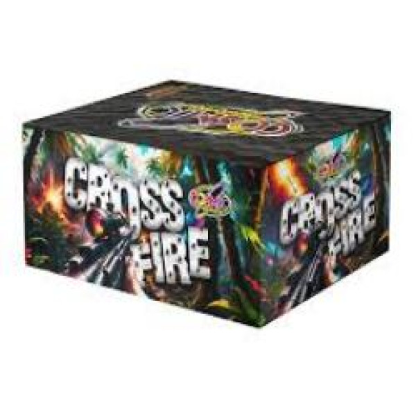 Crossfire Barrage By Cosmic Fireworks