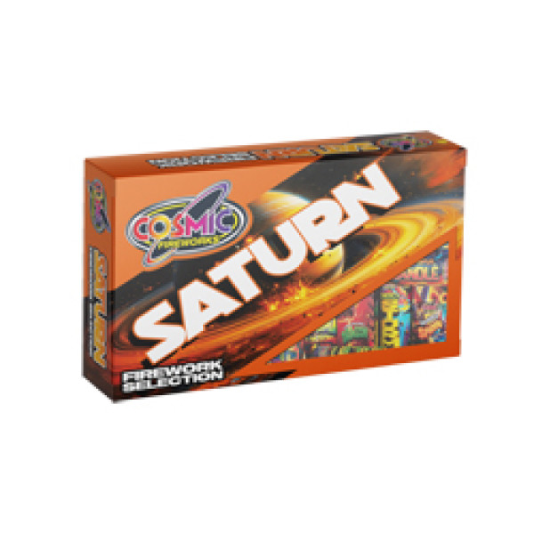 Saturn Selection Box From Cosmic Fireworks