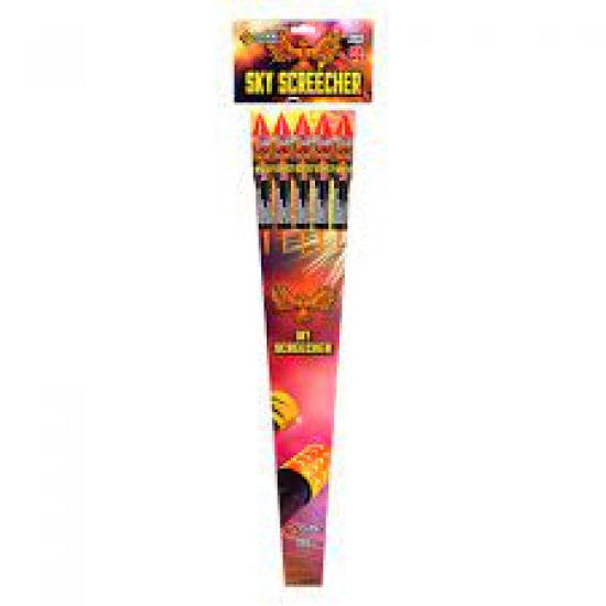 Sky Screecher Rockets by Cube Fireworks