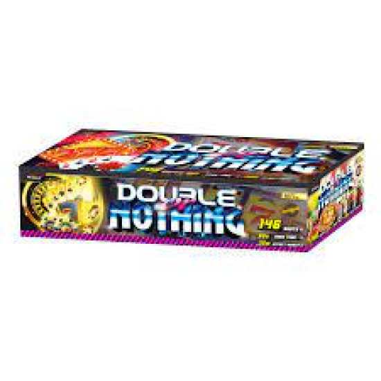 Double or nothing Compound Barrage from Evolution Fireworks