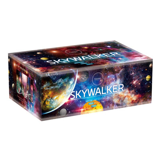 Skywalker Compound Barrage from Evolution Fireworks