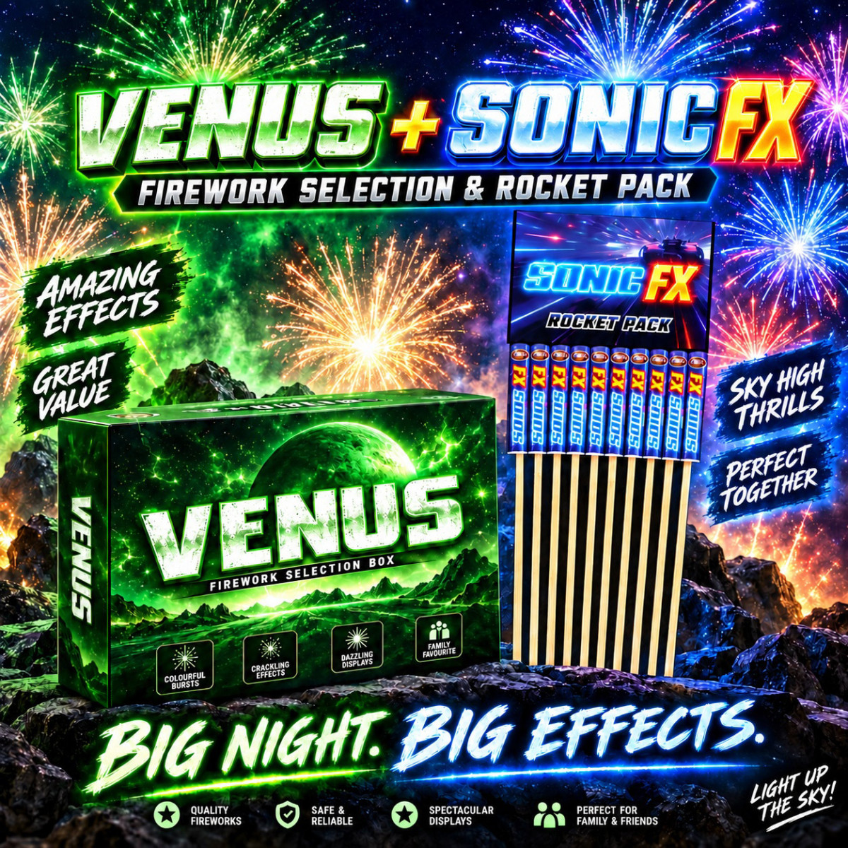 Venus Selection Bundle Deal  from Evolution Fireworks