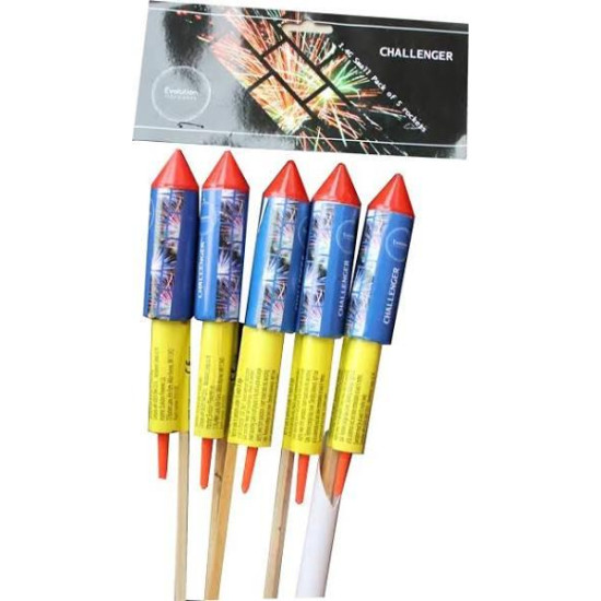 Challanger Rockets From EVO Fireworks