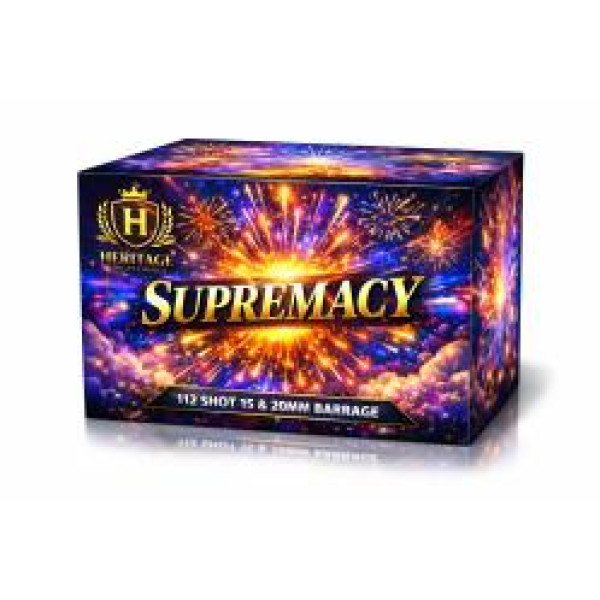 Supremacy Barrage By Heritage Fireworks