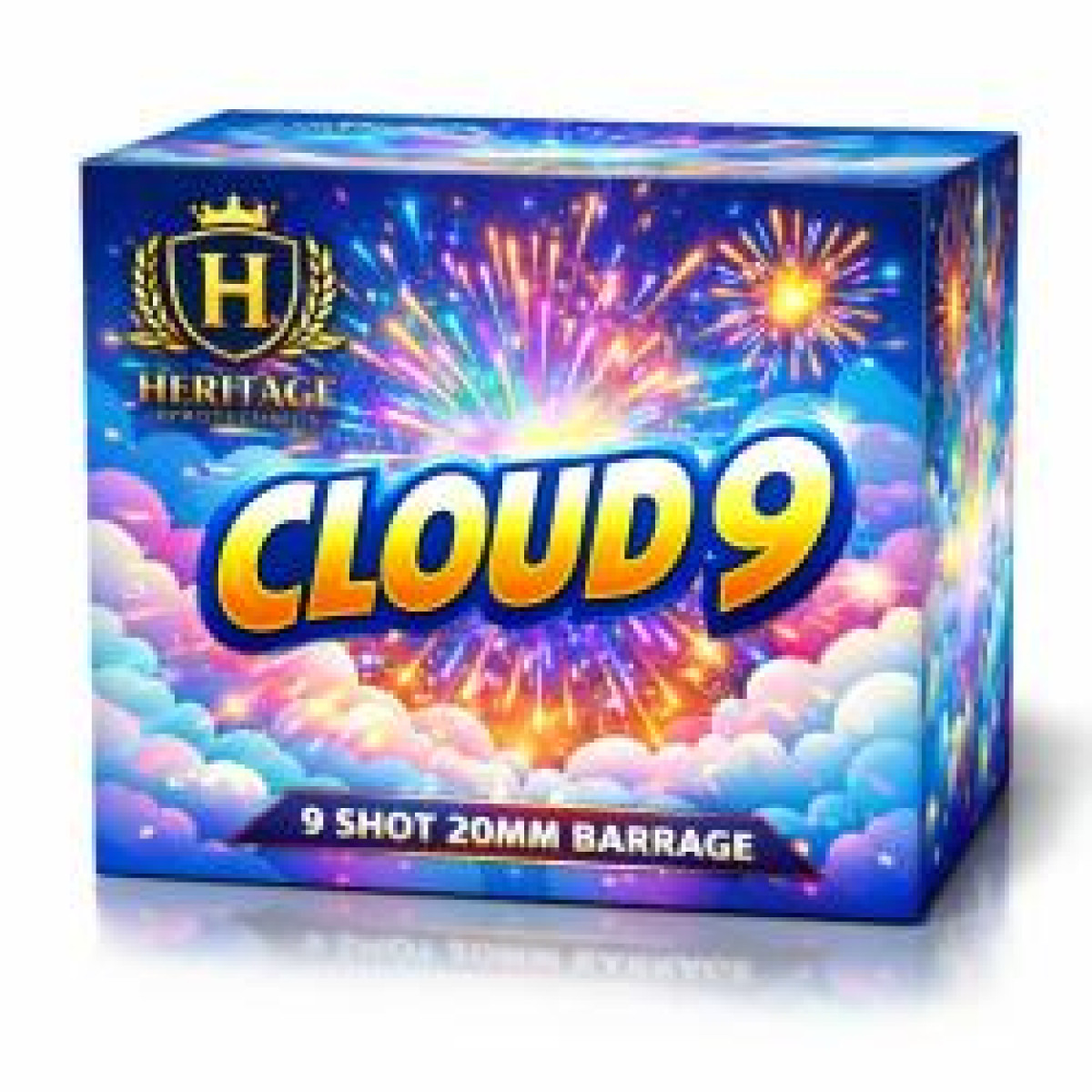 Cloud 9 Barrage by Heritage  Fireworks