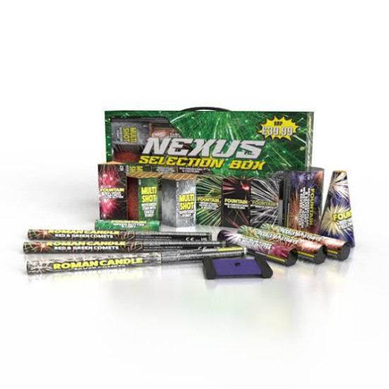 Nexus Selection Box  From Zeus Fireworks (COMING SOON )