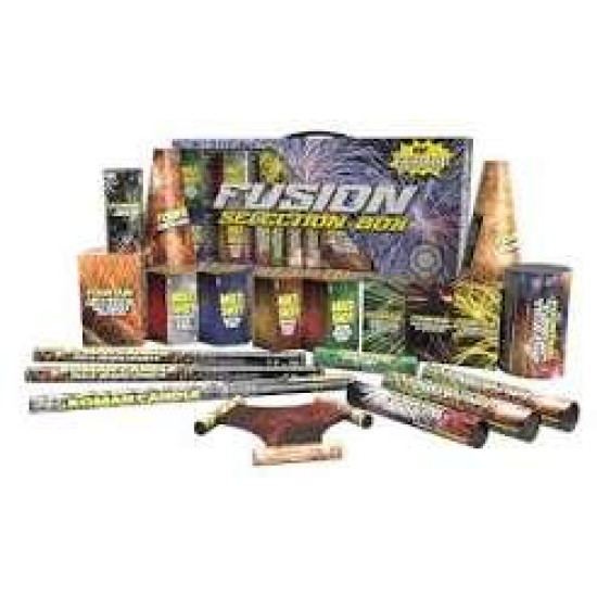 Fusion Selection Box From Zeus Fireworks (COMING SOON )